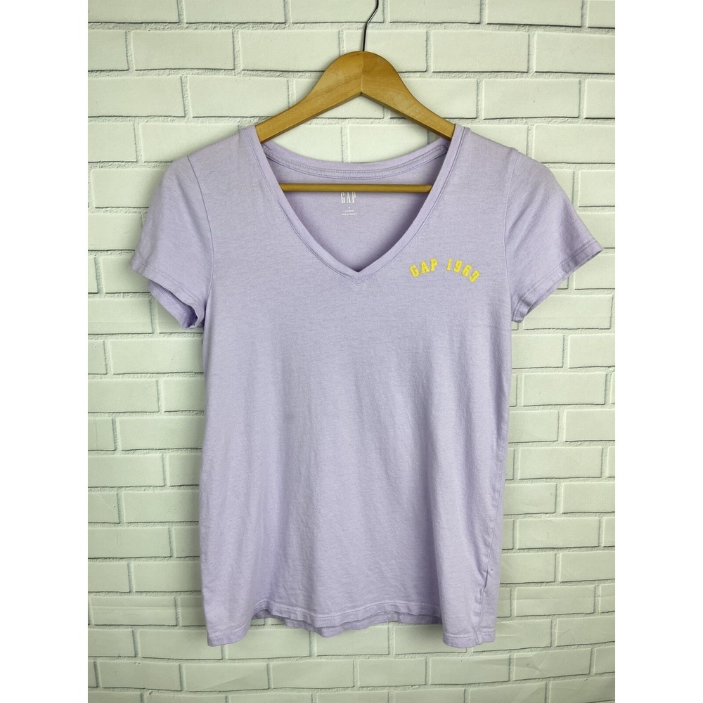 Gap‎ Shirt Women's Small S Light Purple Sleeve Casual classic Lounge Weekend